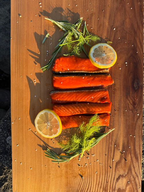 Hot Smoked Coho